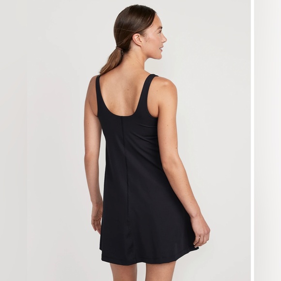 Old Navy Activewear Tennis Dress with Built-in Shelf Bra (one black, one lilac) - Picture 2 of 6